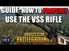 GUIDE: How to PROPERLY use the VSS Sniper Rifle in PLAYERUNKNOWN's BATTLEGROUNDS (PUBG)