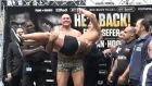 FUNNY! TYSON FURY VS SEFER SEFERI WEIGH INS & FACE OFF, BOTH SHOW LOVE & RESPECT