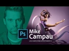 Live with Mike Campau - Compositing in Photoshop and Adobe Stock, hosted by Michael Chaize 1/3