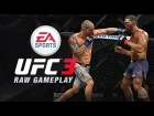 EA Sports UFC 3, Early Beta RAW Gameplay, Kevin Lee vs Dustin Poirier