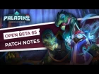 Paladins - Open Beta 65 Patch Overview