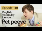 Pet peeve  - English Vocabulary Lesson # 110 - Free Spoken English lesson