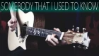 Gotye - Somebody that I used to know⎪Acoustic guitar fingerstyle cover