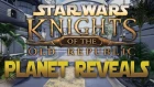 Apeiron's Star Wars Knights Of The Old Republic PLANET Gameplay Reveal - Manaan, Dantooine, & MORE