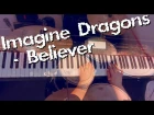 Imagine Dragons – Believer (instrumental cover: piano and drum)