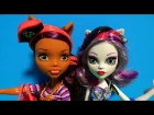 Monster High Shriekwrecked Dolls Clawdeen Wolf & Catrine DeMew Shriek Mates Unboxing Toy Review