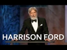 Harrison Ford salutes John Williams