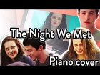 Lord Huron - The Night We Met (Piano cover)