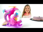 Мой маленький пони видео с игрушками. Сюрприз для Поли. Лепим торт для Пинки Пай.