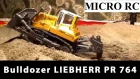 MICRO RC Bulldozer LIEBHERR PR 764 Litronic MICRO RC Model by NZG Scale 1:50 TEST DRIVE