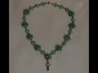 Sidonia's handmade jewelry - Blooming Romance beaded necklace tutorial