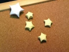 Звездочки счастья. Оригами. / Daily Origami: 394 - Lucky Stars (Tanabata)