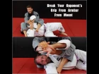 Simple Trick To Breaking Grips With Armbar From Mount
