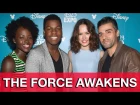 D23 Star Wars: The Force Awakens Interviews - Daisy Ridley, John Boyega, Lupita Nyong'o, Oscar Isaac