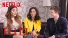 Spanish vs. English Flirting with the Cast of Elite | Charm Battle | Netflix