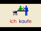 Deutsch lernen Grammatik 3: ich kaufe ...  Verben Gegenwart
