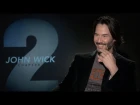 JOHN WICK 2 interviews - Keanu Reeves, Laurence Fishburne, Common - The Matrix