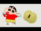 Японский набор из порошка: Пудинговая попа - Crayon Shin Chan Butt Pudding ~ Вкусняшки ~