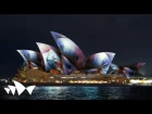 Lighting the Sails at Vivid LIVE 2017: Audio Creatures by Ash Bolland