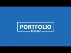 Portfolio - Resume — After Effects project | Videohive template