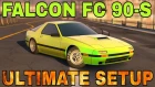 Falcon FC 90-s Ultimate Setup + Test Drive! (Mazda RX7 FC3S Savanna) | TOP CAR | CarX Drift Racing