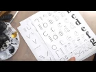Hand Lettering for Beginners - Serif Lowercase
