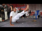 Indian Yoga performed by 80 year old of ashtanga asanas