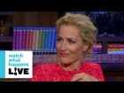 Gillian Anderson Talks Pay Inequality With David Duchovny - Plead The Fifth - WWHL
