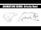 Aaron Blaise Live Stream - Animation - a Bear Running