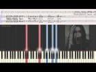AMENO - Eric Levi (хор)(Ноты и Видеоурок для фортепиано) (piano cover)