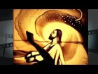 "Христос Воскресе!" - песочная анимация Ксении Симоновой | Sand art "Christ is Risen"by Simonova