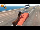 BeamNG.drive - Giant Arbalest Against Cars Crashes