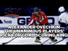 Ovechkin is the unanimous pick for best goal scorer among NHLers'