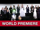 Star Wars The Force Awakens World Premiere Presentation & Red Carpet - Harrison Ford & Cast