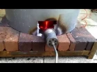 Raku kiln firing copper penny lustre & copper glaze