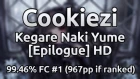 Cookiezi | Asriel - Kegare Naki Yume [Epilogue] HD 99.46% FC ★8.5 #1 (967pp if ranked) 74.99UR