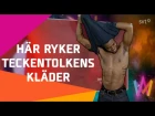 Samir & Viktors teckenspråkstolk tar av sig kläderna i Melodifestivalen 2016