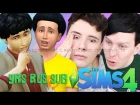 TEENAGE ANGST TIME   Dan and Phil Play  Sims 4 #49 rus sub