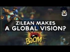 ZILEAN MAKES A GLOBAL VISSION? BUG? LOL PRACTICE TOOL