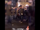 Les Twins showing their moves at Piccadilly Circus