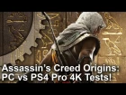 Assassin's Creed Origins: PC Ultra HD vs PS4 Pro Comparison - Plus PS4/Xbox One Comparisons!