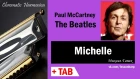 The Beatles - Michelle - Harmonica TAB - Михаил Гапак - Hohner CX12 Jazz
