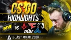 CSGO Highlights: NAVI vs Astralis, FaZe, Liquid, MIBR, Cloud9 @ BLAST MIAMI 2019