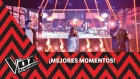 Cali y El Dandee y Tini Stoessel cantan "Por que te vas" - La Voz Argentina 2018