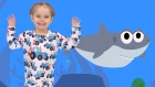 Детская DISCO дискотека - BABY SHARK - Учимся танцевать под песню АКУЛЕНОК - Песенка для детей