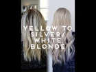silvery white blonde