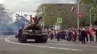 Своим ходом легендарная советская техника в параде Победы в Севастополе