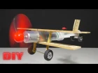 ЛЕТАЮЩИЙ САМОЛЁТ ИЗ ШПРИЦА | How to Make A Plane With DC Motor - Toy  DIY