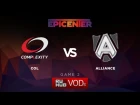 coL vs Alliance, EPICENTER Group A LB Round 1, Game 2