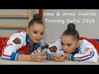 Dina & Arina Averina (RUS) Training World Cup Sofia 2016